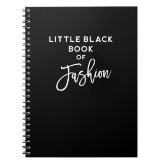 Zwart Boekje Mode Notitieboek