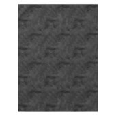 Zwart bonpatroon tafelkleed (Voorkant)