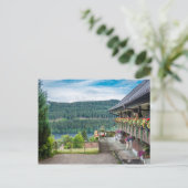 Zwart bos, Duitsland Briefkaart (Staand voorkant)