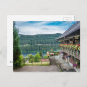 Zwart bos, Duitsland Briefkaart (Voorkant / Achterkant)