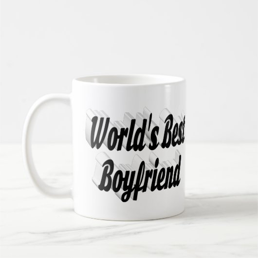 Zwart Boyvriend-script Koffiemok (Links)