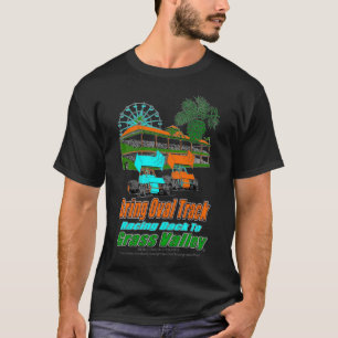 Zwart, breng Oval Track Racing terug naar Grass Va T-shirt