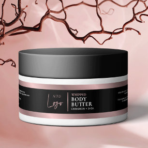 Zwart & Brons Roos Goud 4 OZ Pot Productlabel