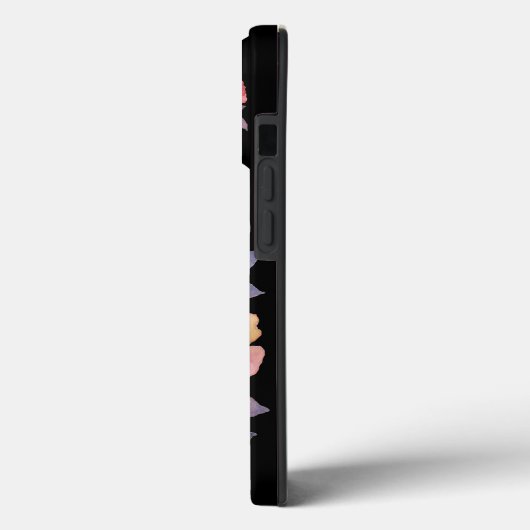 Zwart Case-Mate iPhone Case (Achterkant / Links)