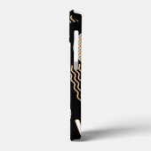 Zwart Case-Mate iPhone Case (Achterkant / Links)