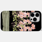 Zwart Case-Mate iPhone Case (Achterkant (horizontaal))