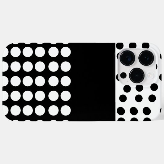 Zwart Case-Mate iPhone Case (Achterkant (horizontaal))