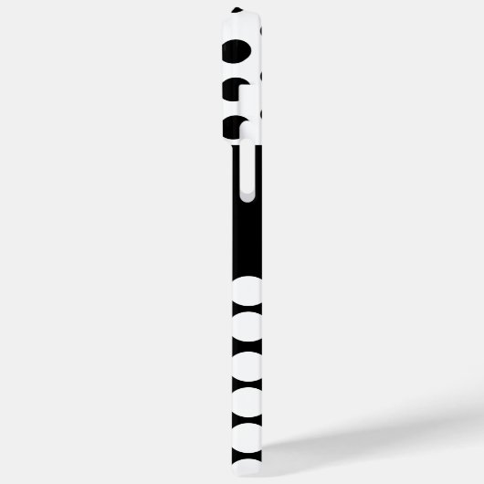 Zwart Case-Mate iPhone Case (Achterkant / Links)