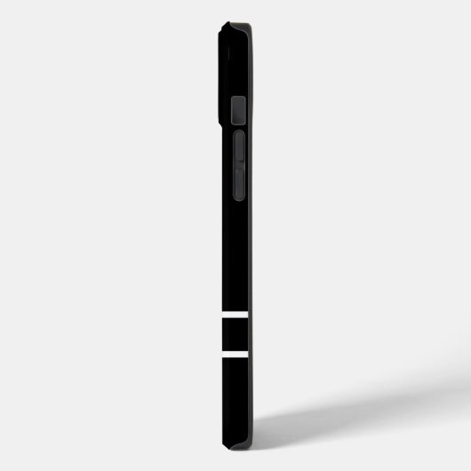 Zwart Case-Mate iPhone Case (Achterkant / Links)