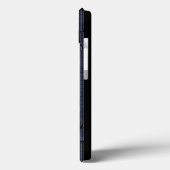 Zwart Cassettebandje Case-Mate iPhone Case (Achterkant / Links)