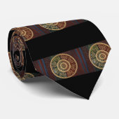 zwart circuleren stropdas (Opgerold)