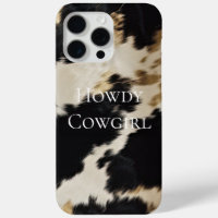 Zwart Cream Gold Western Koeienhuid