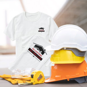 Zwart Dak T-shirt