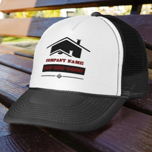 Zwart Dak Trucker Pet