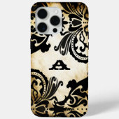 zwart Damascus, persoonlijk Case-Mate iPhone Case (Achterkant)