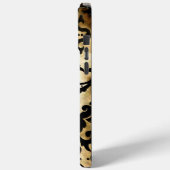 zwart Damascus, persoonlijk Case-Mate iPhone Case (Achterkant / Links)