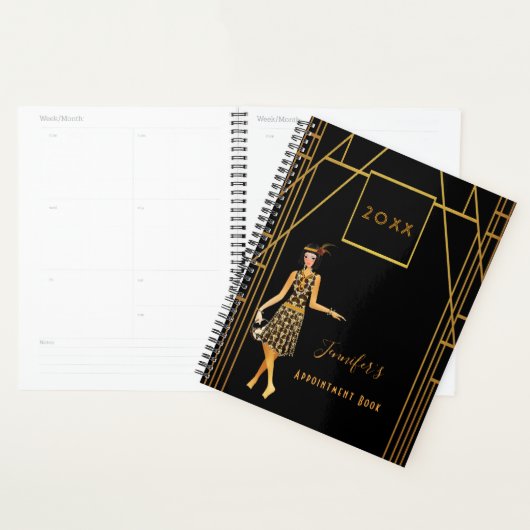 Zwart decosteeltje planner (Display)