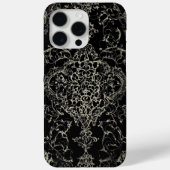 Zwart design iPhone Case Tough (Achterkant)