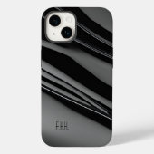zwart dimensionaal oppervlak Case-Mate iPhone case (Achterkant)