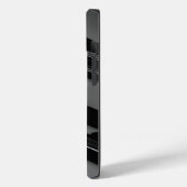 zwart dimensionaal oppervlak Case-Mate iPhone case (Achterkant / Links)