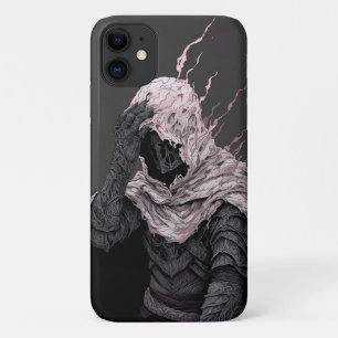 Zwart Donker Wit Sterk Monster iPhone 11 Hoesje