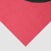 Zwart Dragon koraal tissuepapier groot (Detail)