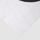 Zwart Dragon wit tissuepapier groot (Detail)