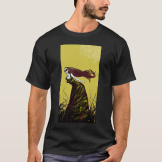 Zwart dress op zwart t-shirt