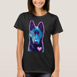 Zwart Duits Herder Gift voor Hondenliefhebbers Eig T-shirt