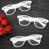 Zwart Eenhoorn Rood Paars Bloemen Zonnebrillen