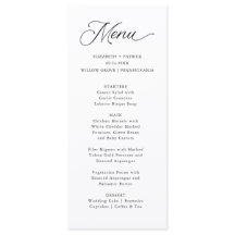 Zwart Elegant Modern Script Kalligrafie