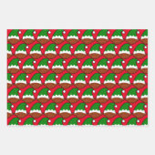 Zwart Elf Gezicht Inpakpapier Vel (Voorkant)