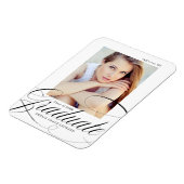 Zwart | Eloquence Photo Afstuderen Magneet (Linkerzijde)