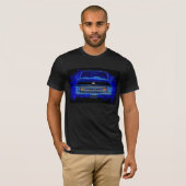 Zwart en blauw C10 T-shirt (Voorkant volledig)