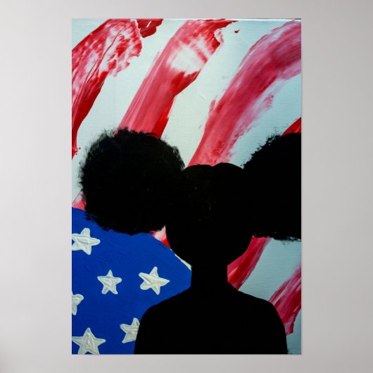 Zwart en bloed poster (Voorkant)