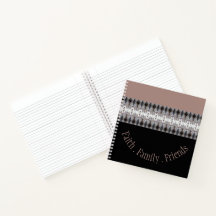 Zwart en Blush