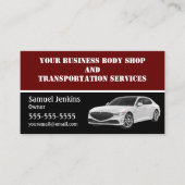 Zwart en Bourgogduras Visitekaartje (Voorkant)