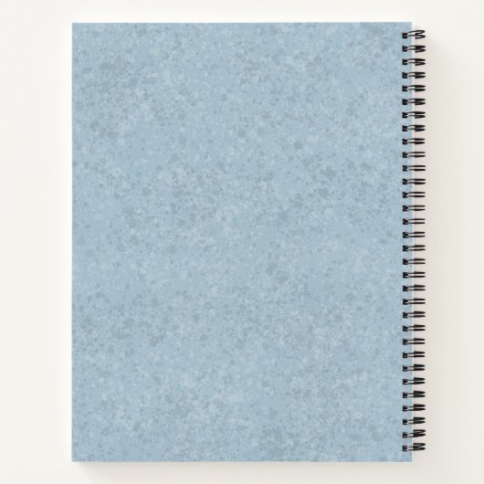 Zwart en bruin Duits herder en aangepaste tekst bl Notitieboek (Achterkant)