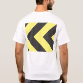 zwart en geel t-shirt (Achterkant)