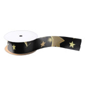 Zwart en Gold Star Accent-lint Lint (Spoel)
