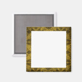 Zwart en Goud Afbeelding Lijst Magneet (Voorkant / Achterkant)