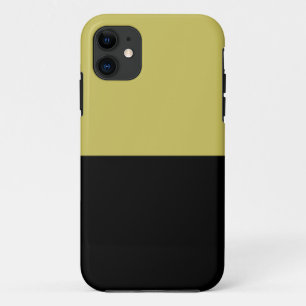 Zwart en Goud Barely There iPhone 5 Hoesje
