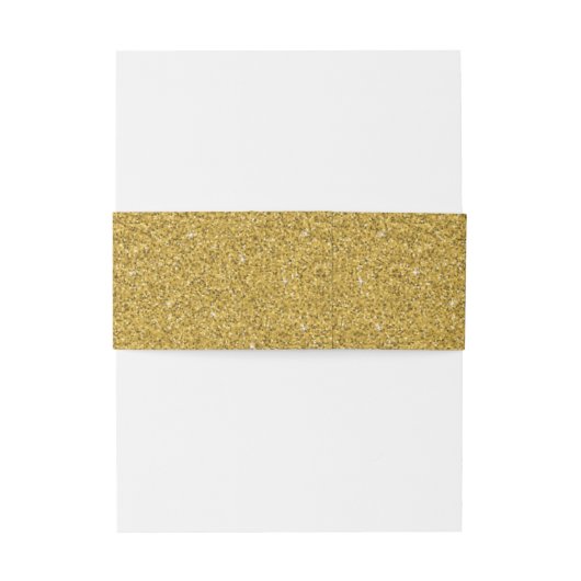 Zwart en Goud Bruiloft Monogram Uitnodigingen Wikkel (Achterkant Voorbeeld)