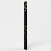 Zwart en goud Hoesje (Achterkant/rechts)