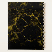 Zwart en goud marmer planner (Achterkant)