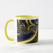 Zwart en goud mok (Links)