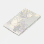 Zwart en goud post-it® notes (Schuin)