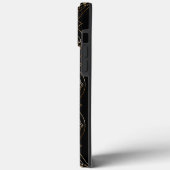 Zwart en gouddeo Case-Mate iPhone case (Achterkant / Links)