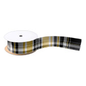 Zwart en gouden speldenband lint (Spoel)