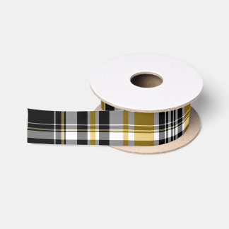 Zwart en gouden speldenband lint